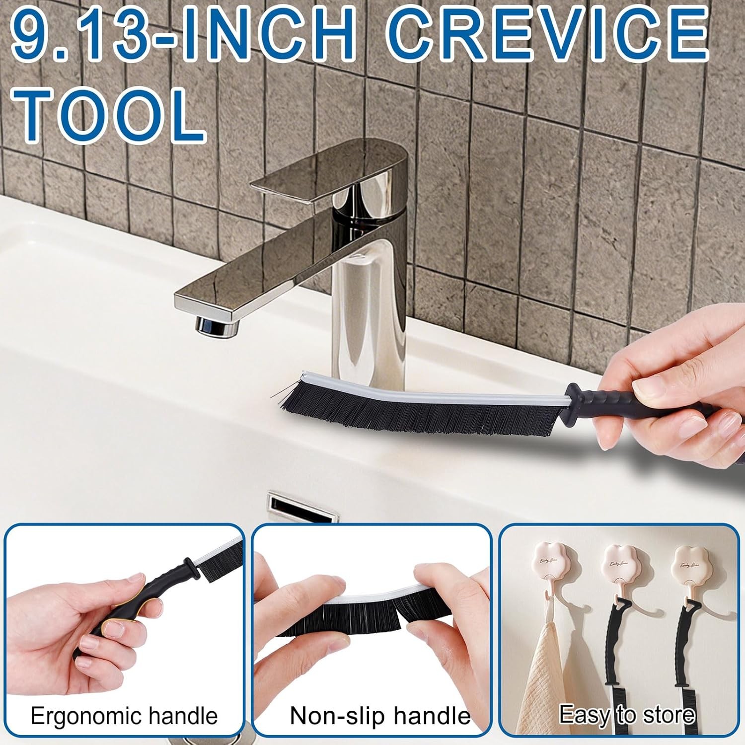 13 Pcs Bottle Brush Cleaning Set Long Handle Bottle Cleaner for Washing Narrow
