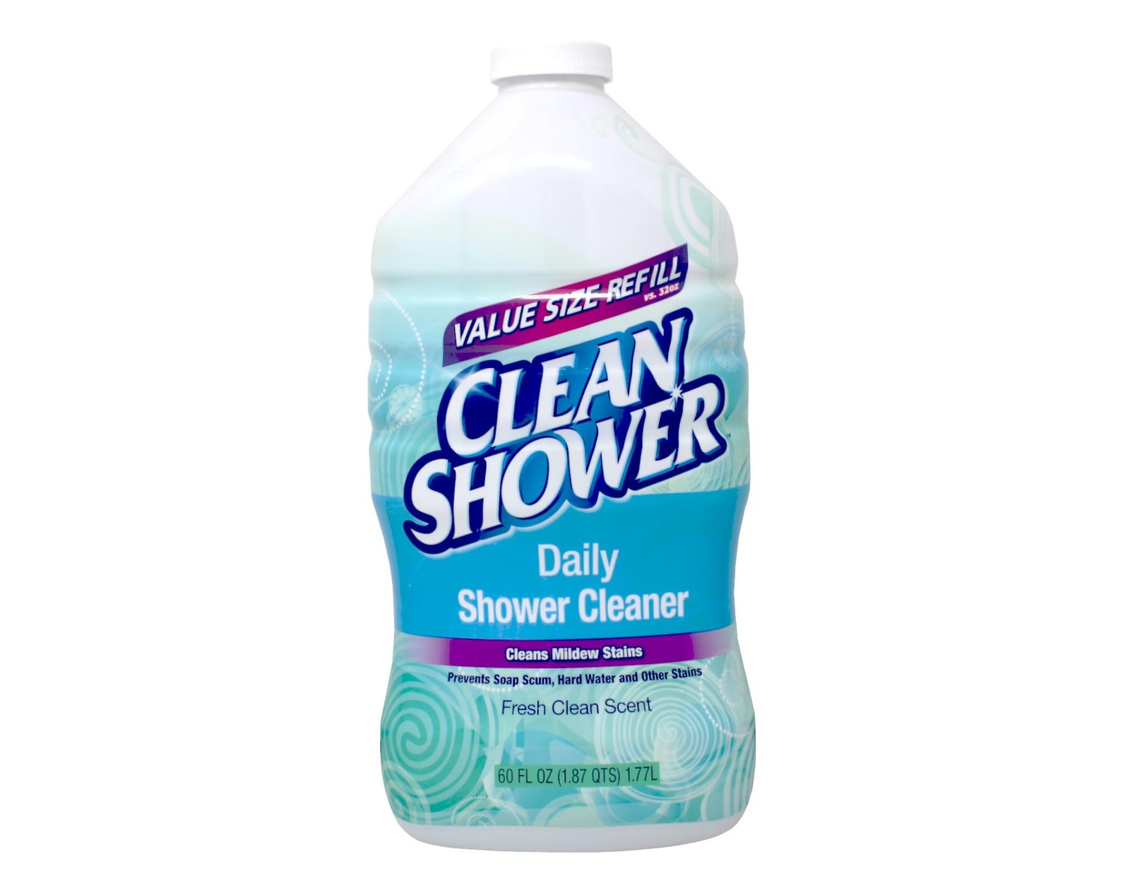 Clean Shower Refill 60 Oz, Pack of 2 60 Fl Oz (Pack 2), No Color