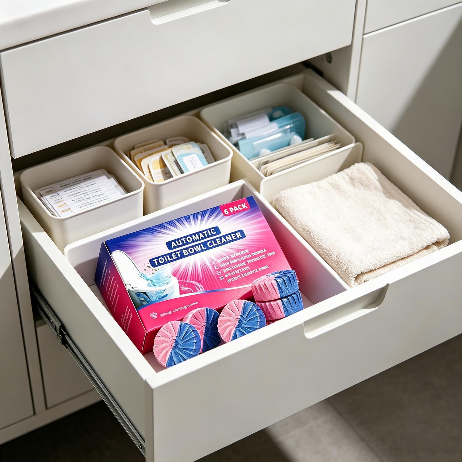 Automatic Toilet Bowl Cleaner Tablets Deodorizing Toilet Tank Cleaning Blocks