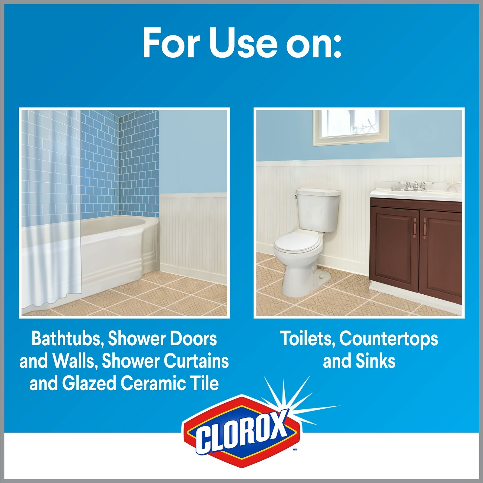 Clorox Plus Tilex Daily Shower Cleaner 64 oz Refill THE ORIGINAL