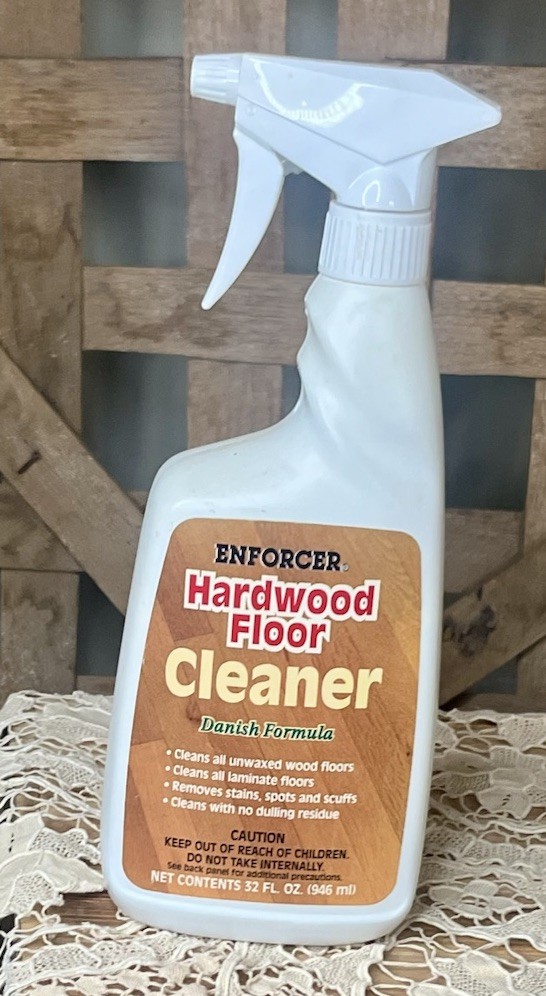 ENFORCER Hardwood Floor Cleaner Danish Formula Spray 32 oz Bottle No Box