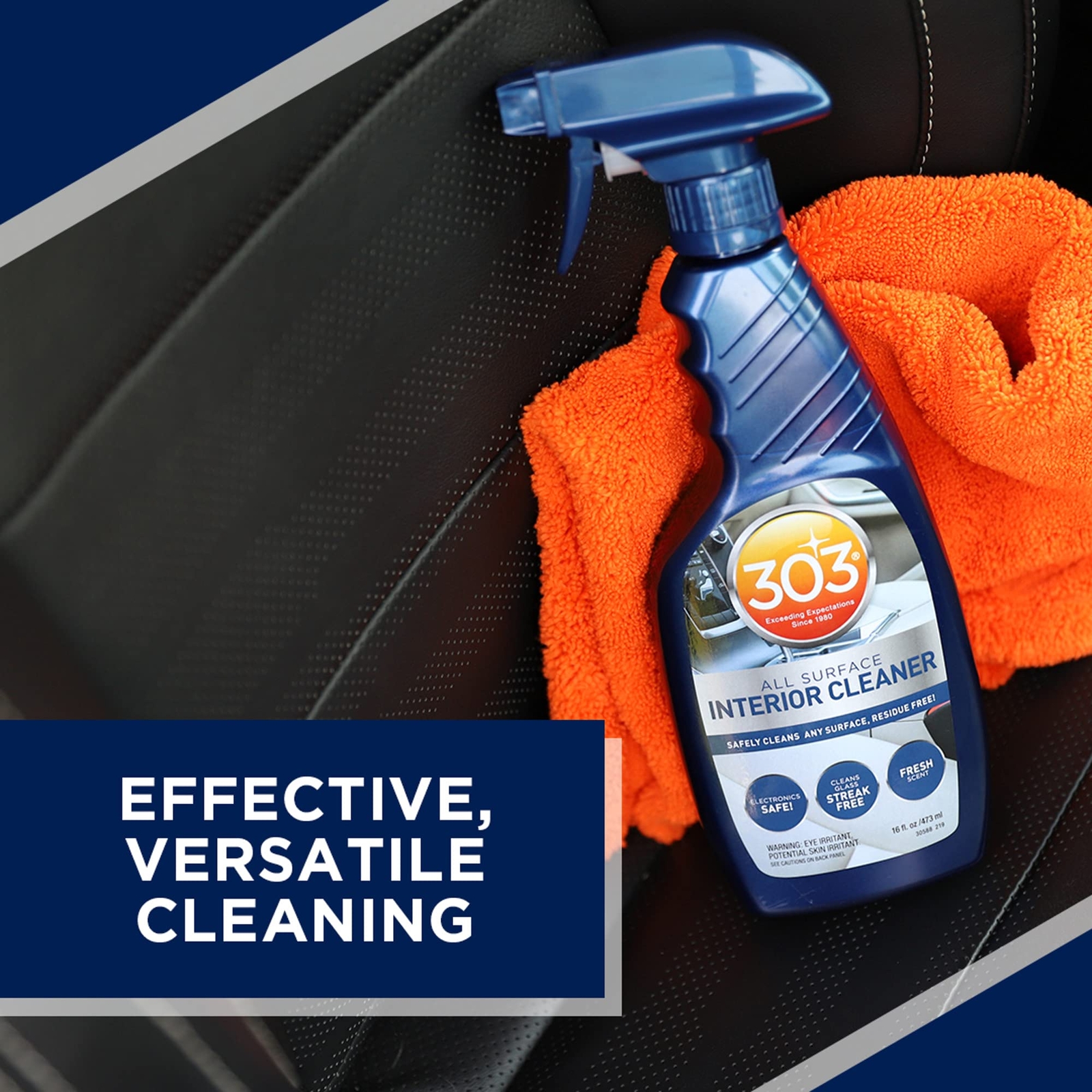 30588CSR Interior Cleaner – Safely Cleans Any Surface, Residue Free – Safe fo…
