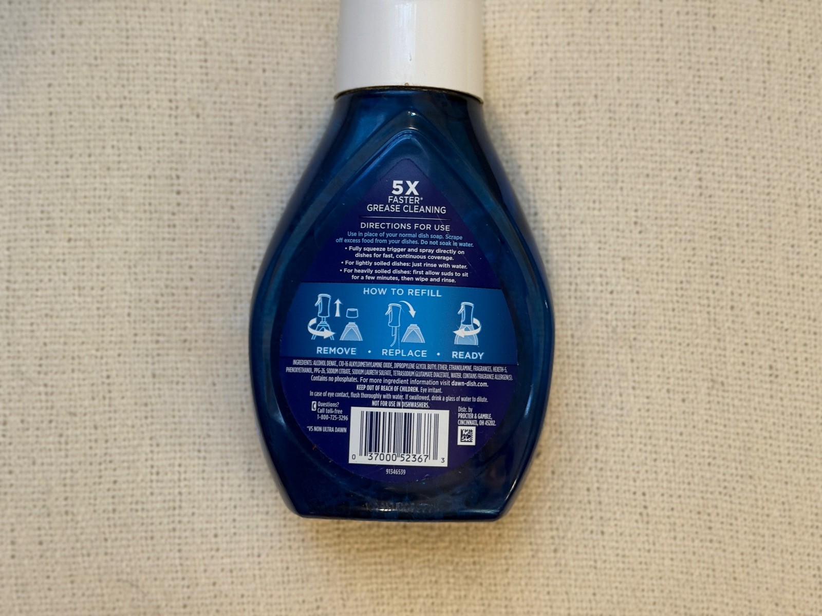 Discontinued Dawn Powerwash Spray 16oz Refill Apple Scent