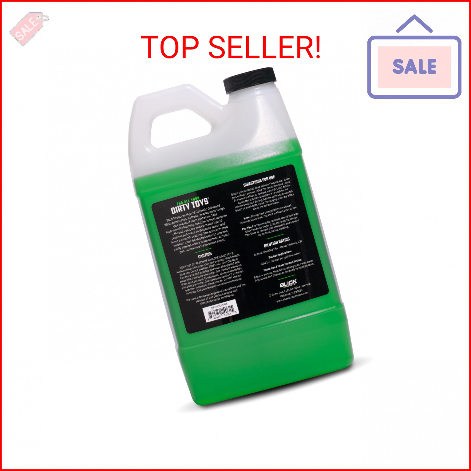 Hybrid Ceramic Off-Road Wash – Extra Thick Super Concentrated Cleaning Solution