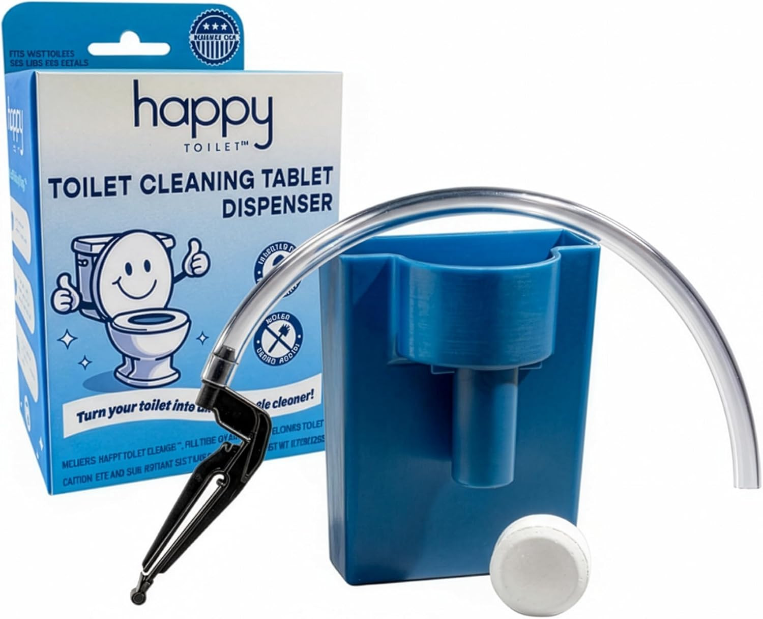 Automatic Toilet Bowl Cleaner – Easy to Install Toilet Tablet Holder – Self-Clea