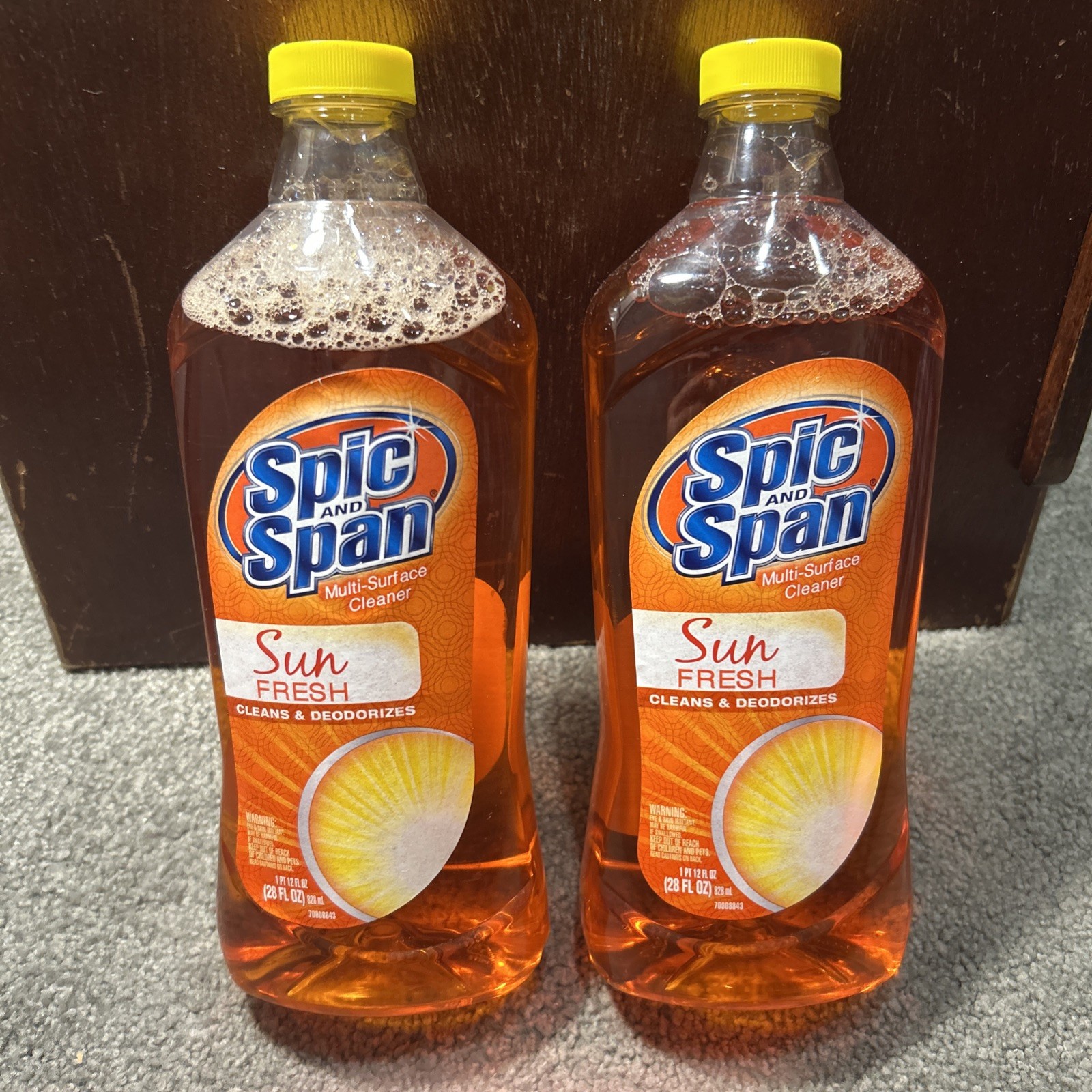 X2 Spic And Span Multi-Surface Cleaner Liquid Sun Fresh, 28oz