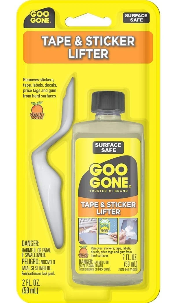 Sticker Remover – Adhesive & Gum Lifter – 2 Oz Citrus Power