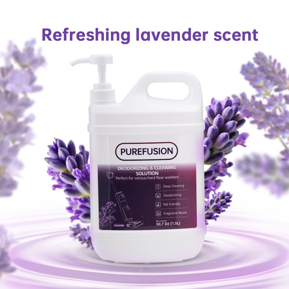 Deodorizing Cleaning Solution 50.7 OZ/1.5L for Tineco iFLOOR FLOOR S3 S5 S6 S…