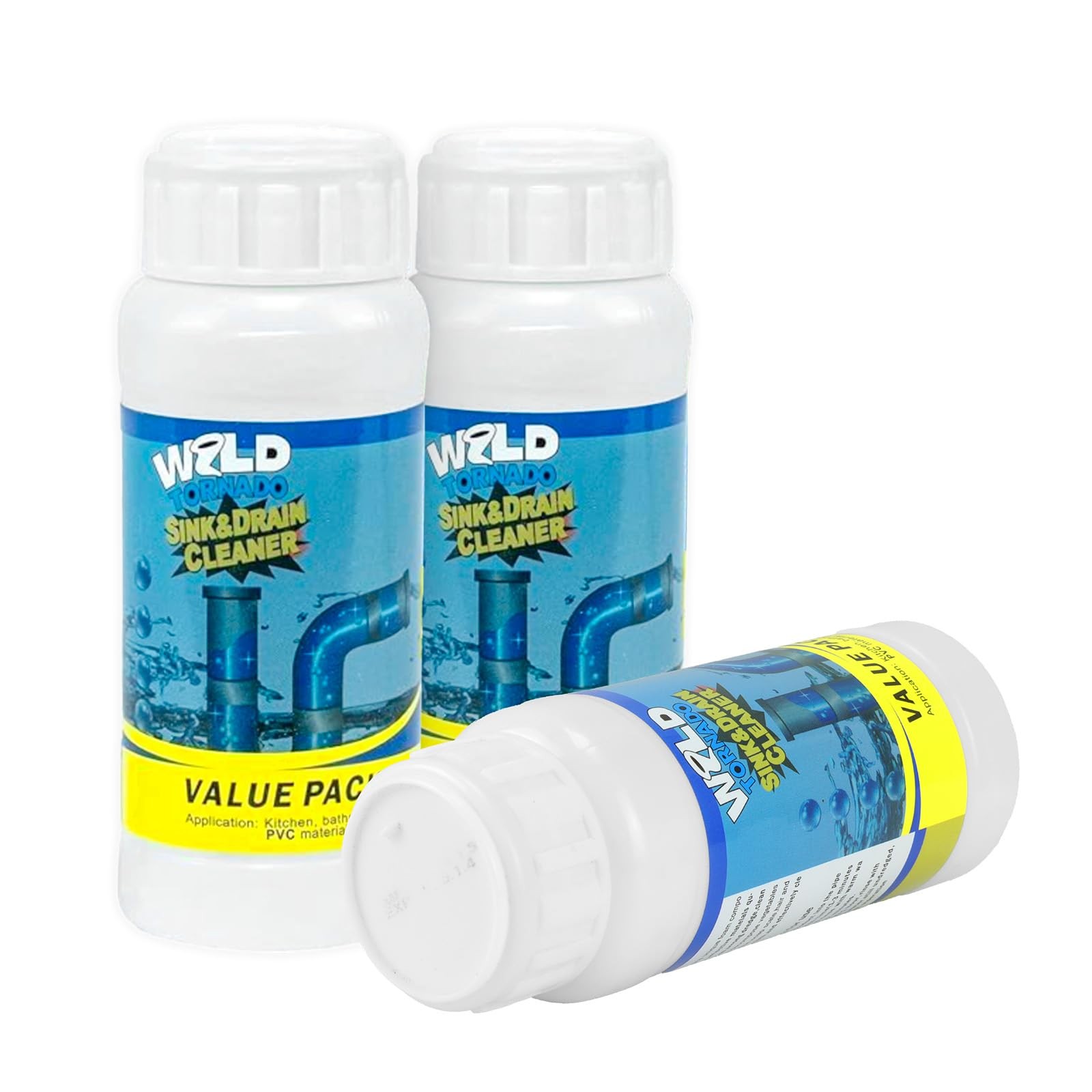 Wild Tornado Sink and Drain Cleaner,The Pipe Dredge Quick Unclog For Kitchen …