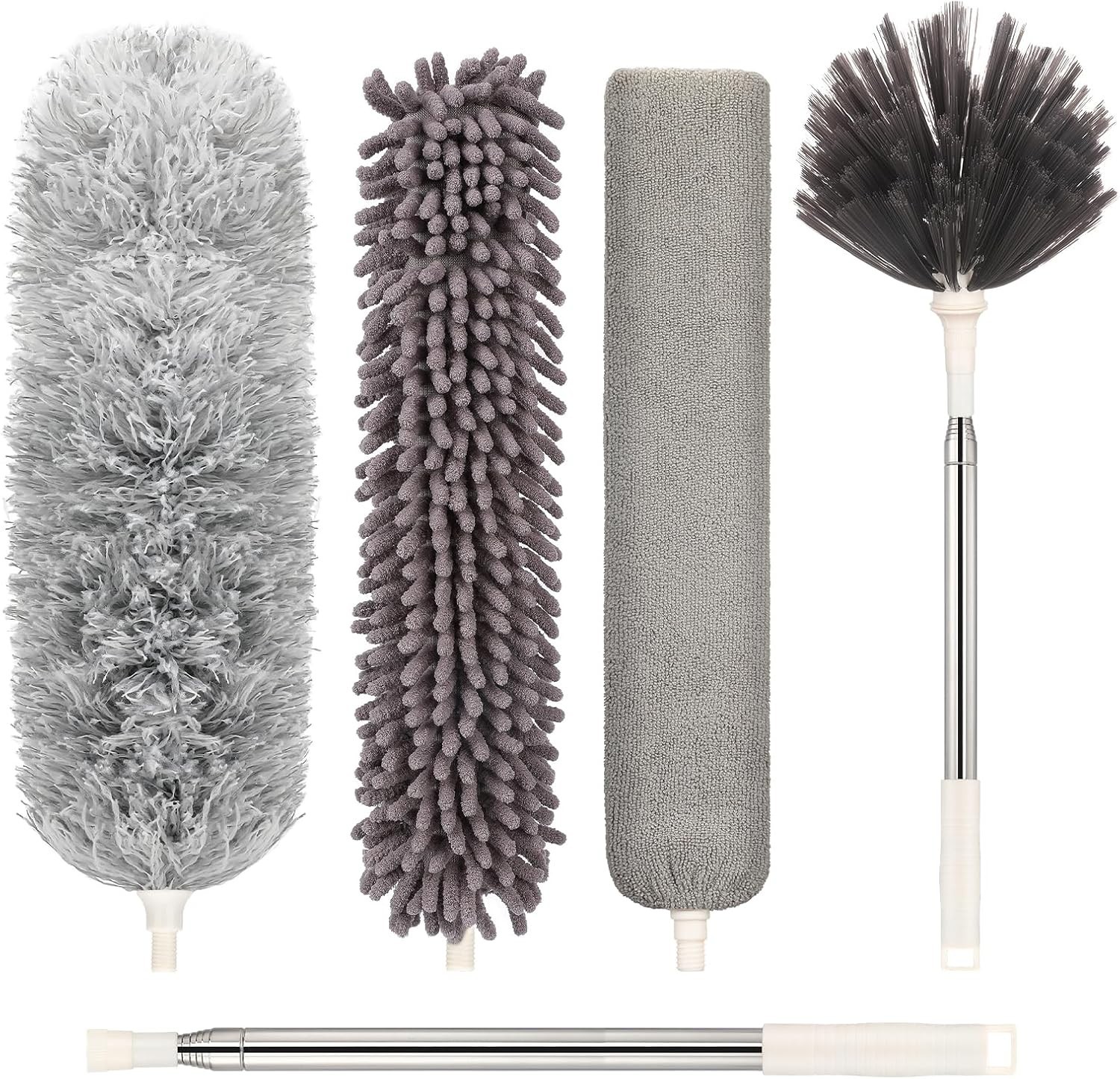 Flexible Microfiber Duster – Scratch-Resistant