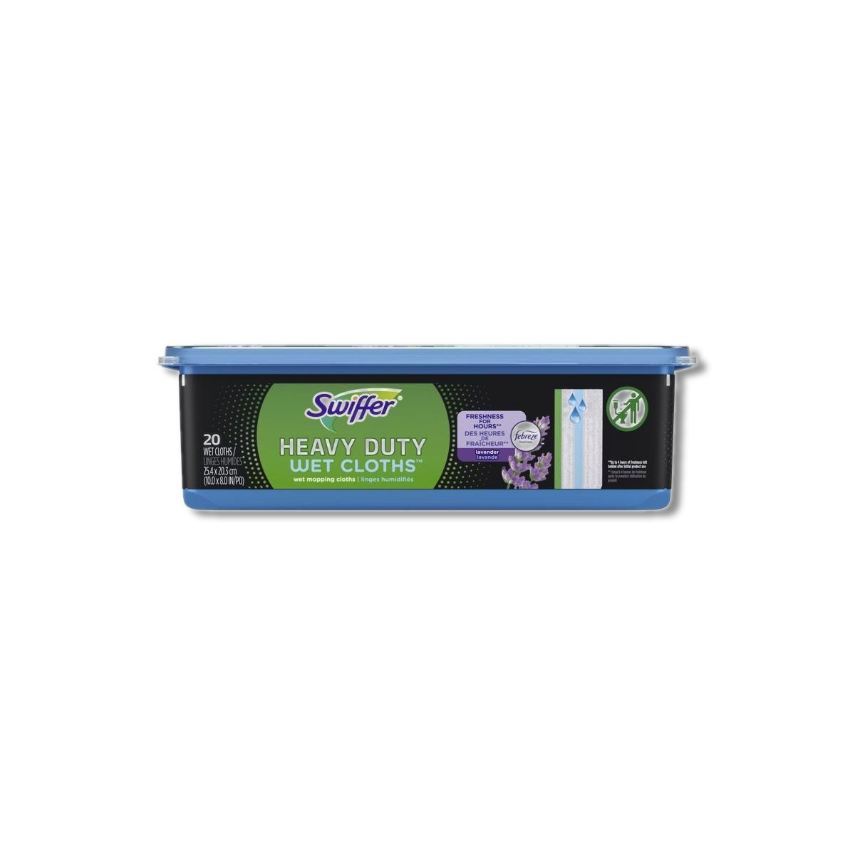 Swiffer Sweeper 5.4 in Wet Microfiber Mop Refill Pad 20 pk 80374073