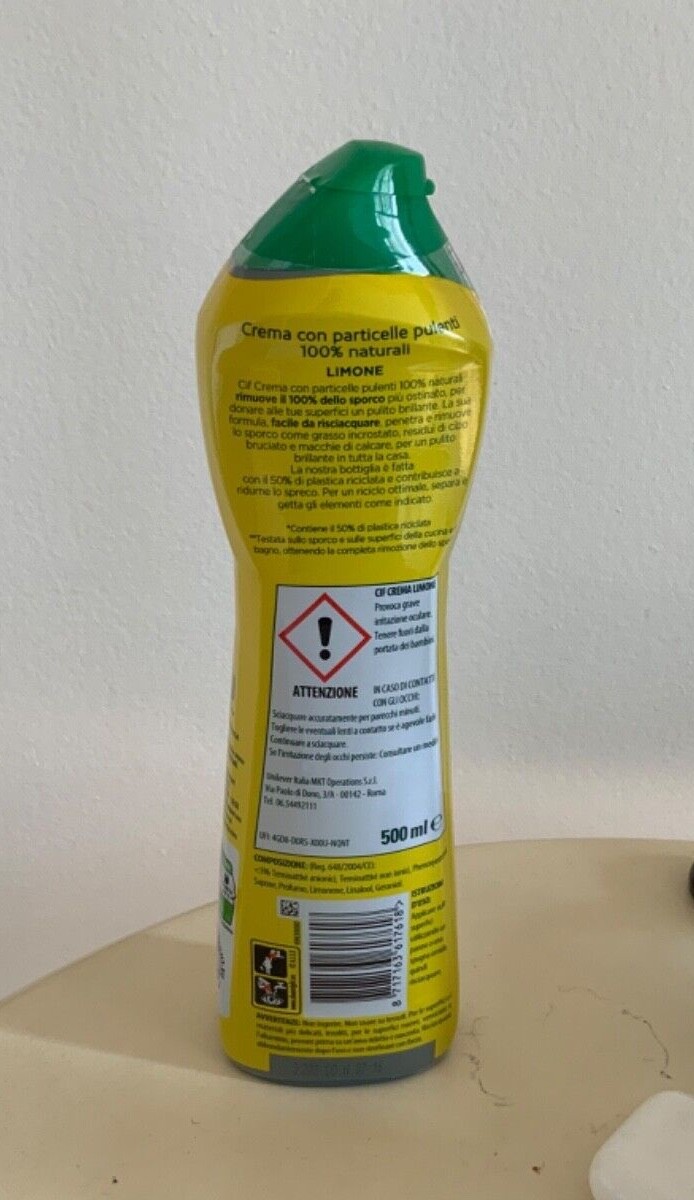 Cif Cream Lemon Fresh From Italy!