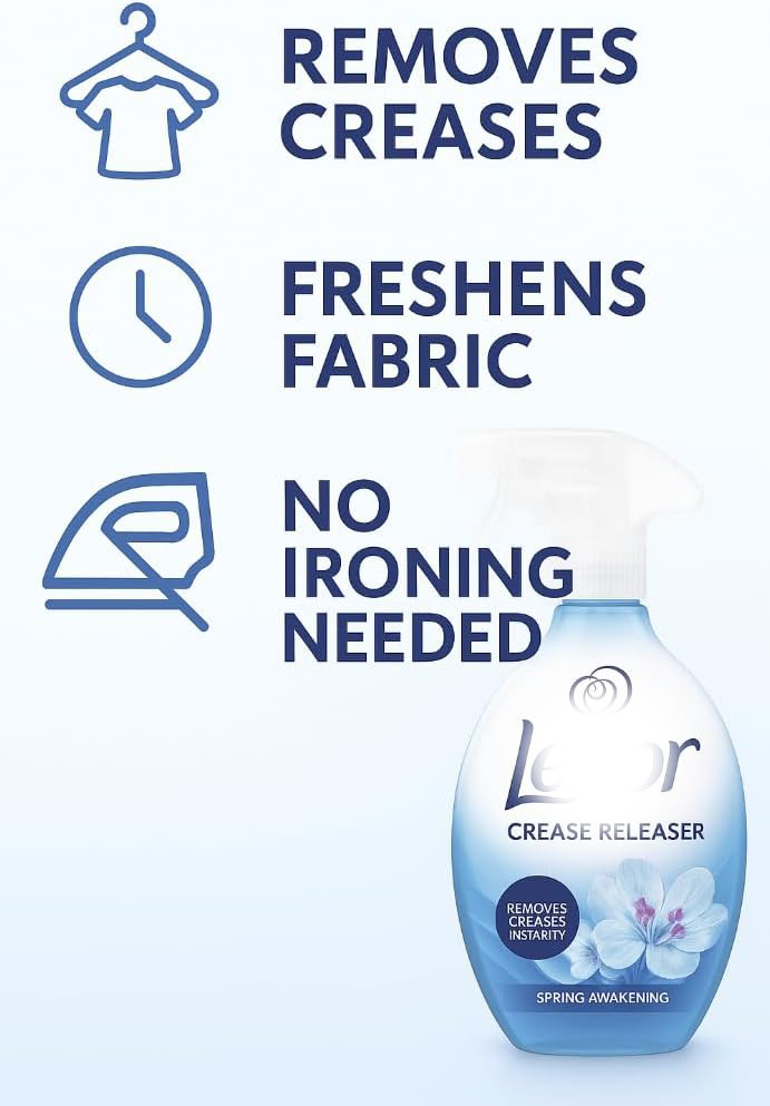 Lenor Crease Releaser Spring Awakening 500ml Wrinkle Remover Spray