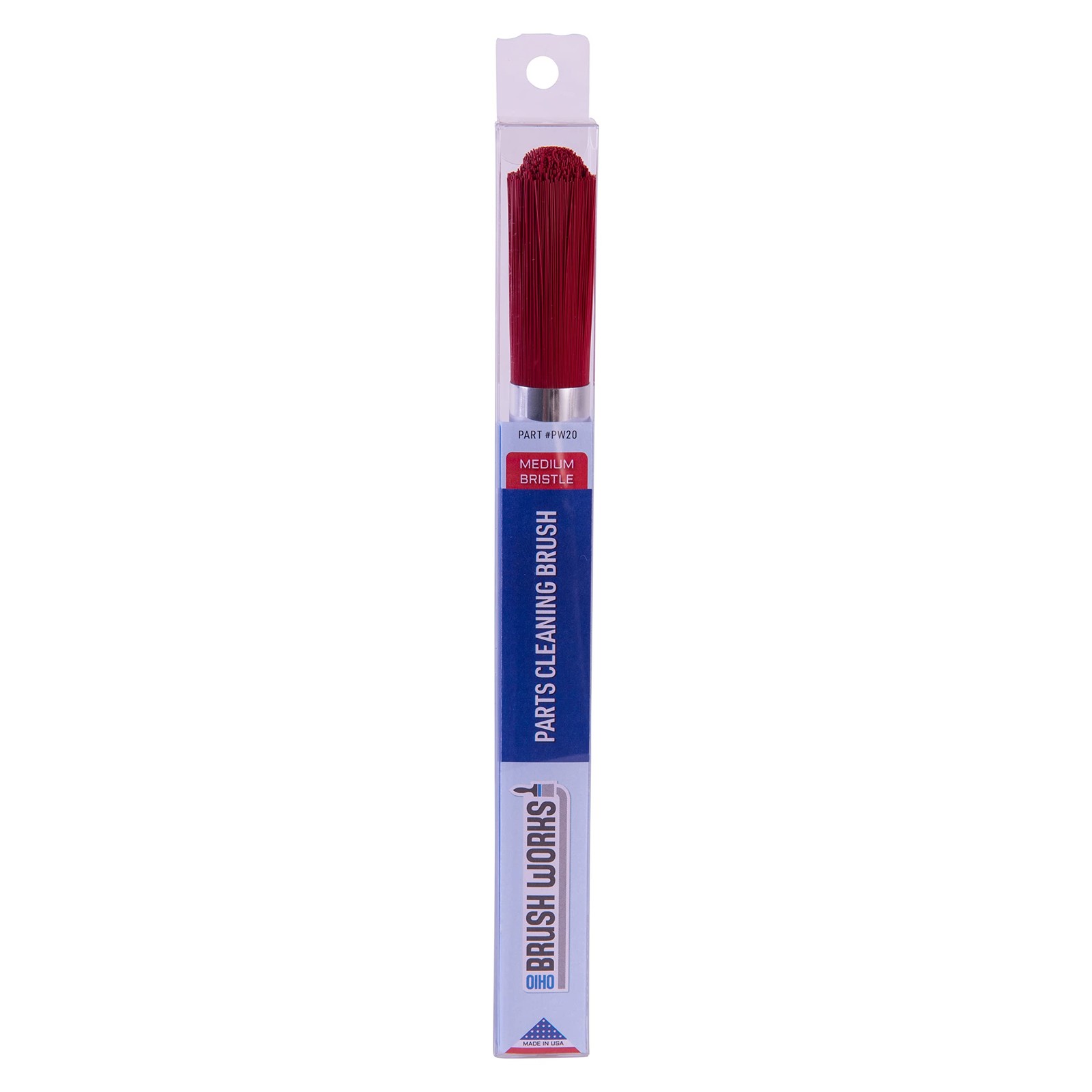 Ohio Brush Works, Parts Cleaning Brush, Handmade in The USA, Home and Auto Use,