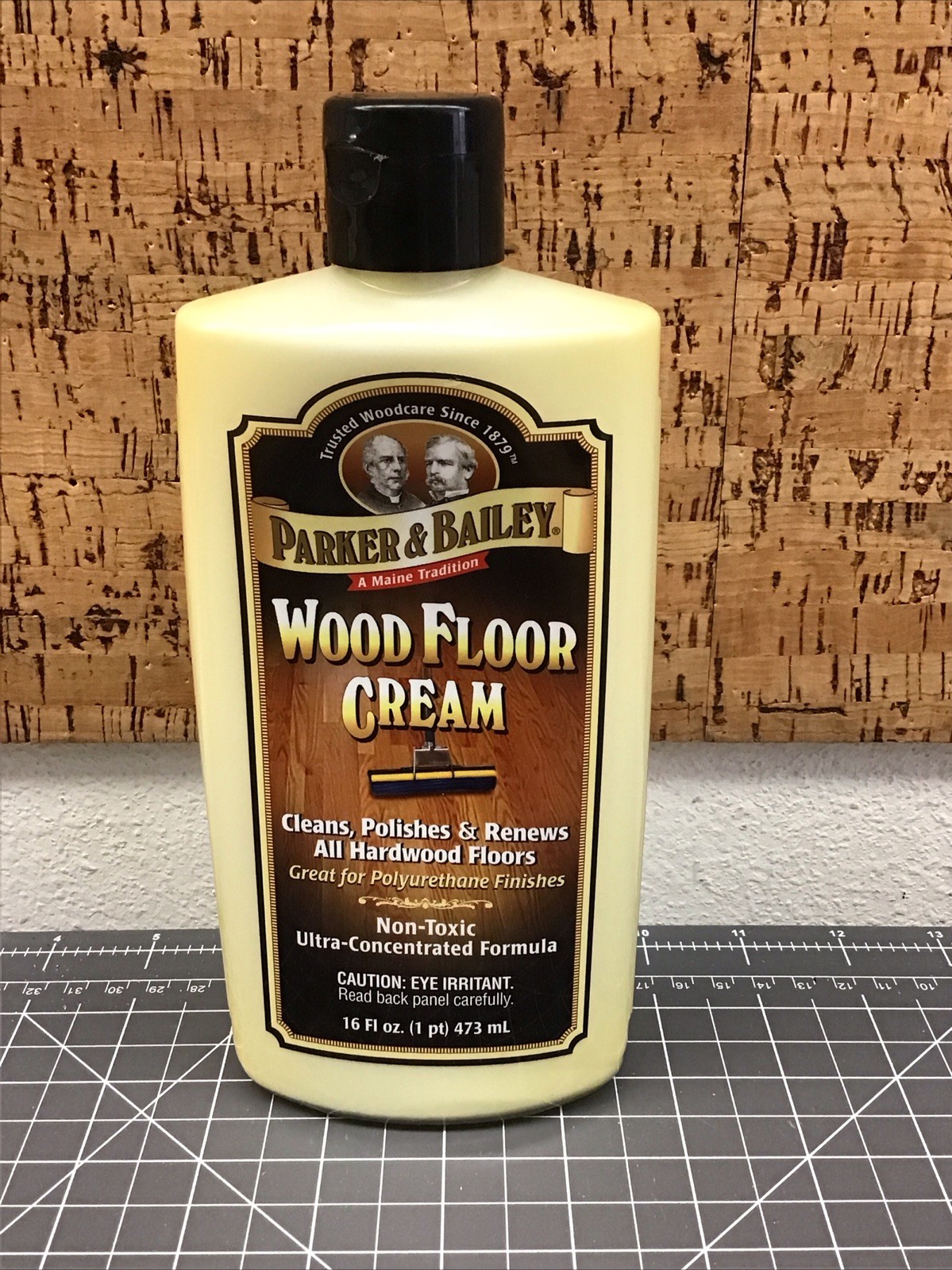 PARKER & BAILEY WOOD FLOOR CREAM – Use on Hardwood, Laminated or Faux Finished