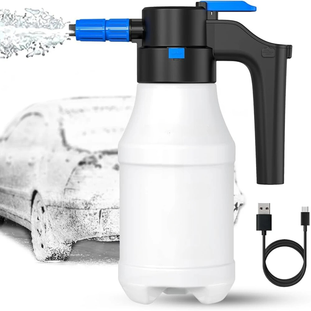 Electric Foam Sprayer Rechargeable Car Washing Irrigation Cleaner Cleaning Tools
