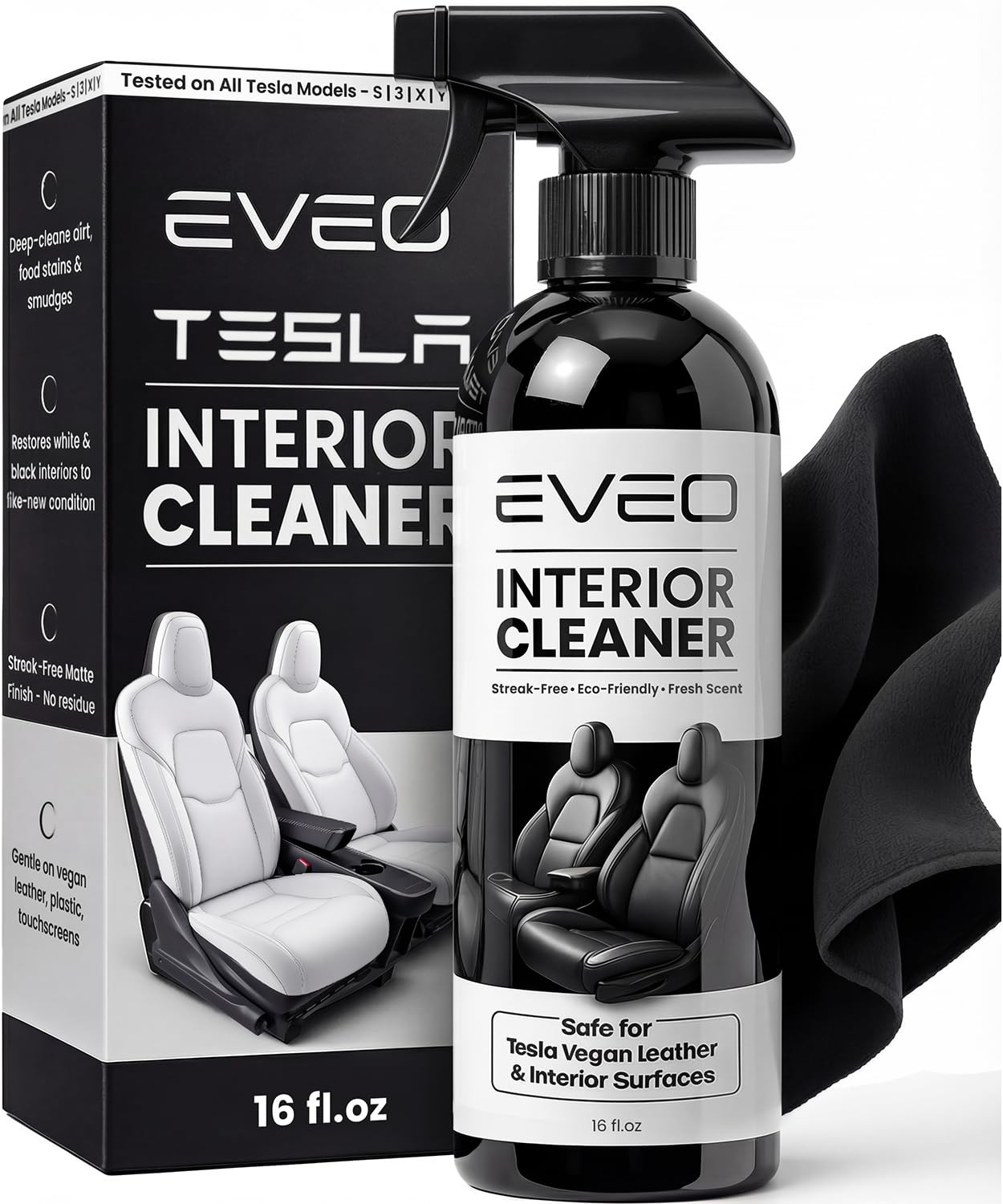 TESLA Interior Cleaner Kit – (16oz) Tesla Model Y Juniper Accessories & Tesla…
