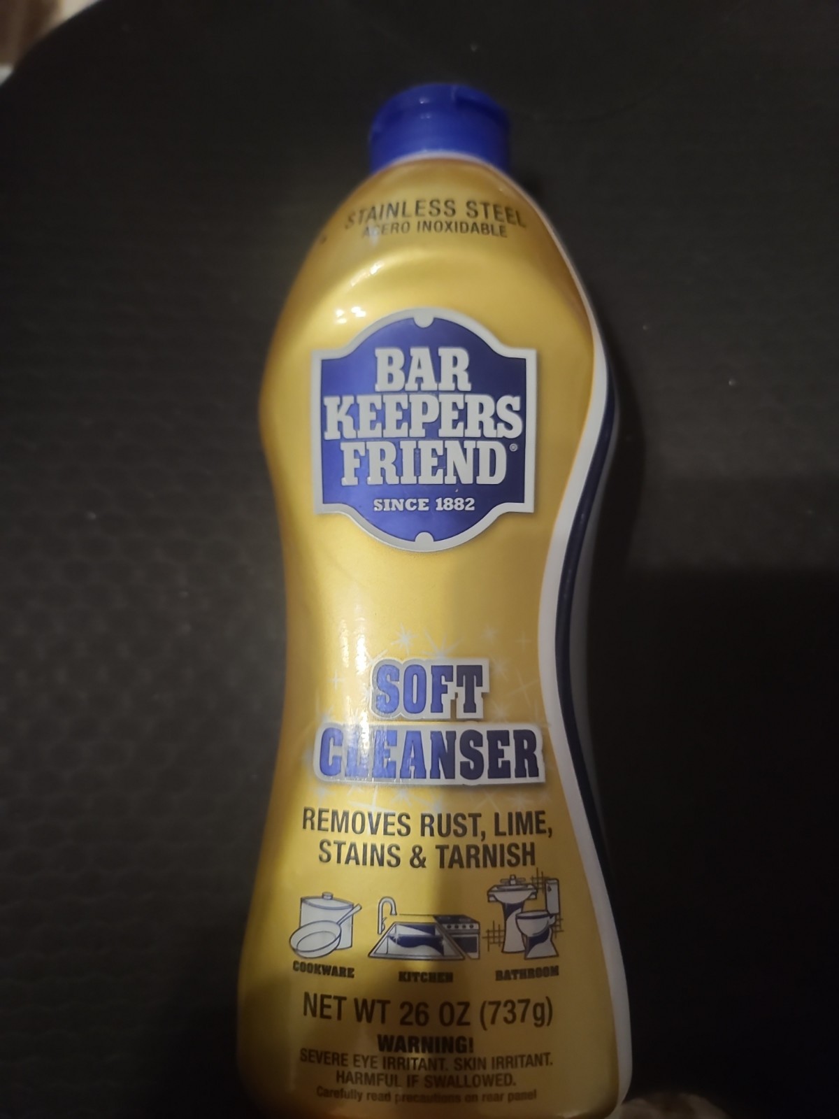 Bar Keepers Friend Soft Cleaner Premixed Formula, Citrus, 26 Ounce