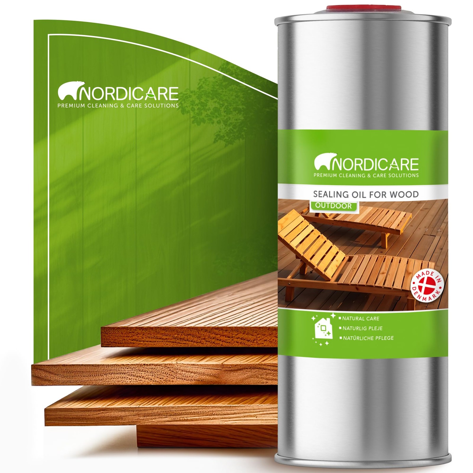 Teak Oil for Outdoor Furniture, 34 Oz – Outdoor Wood Oil & Sealer for Teak, A…