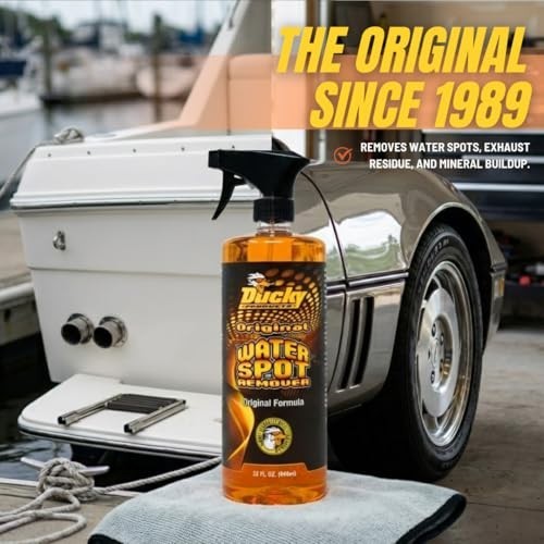 Water Spot Remover Spray for Boat, Car, Motorcycle & RV – 32 oz Exterior Detail