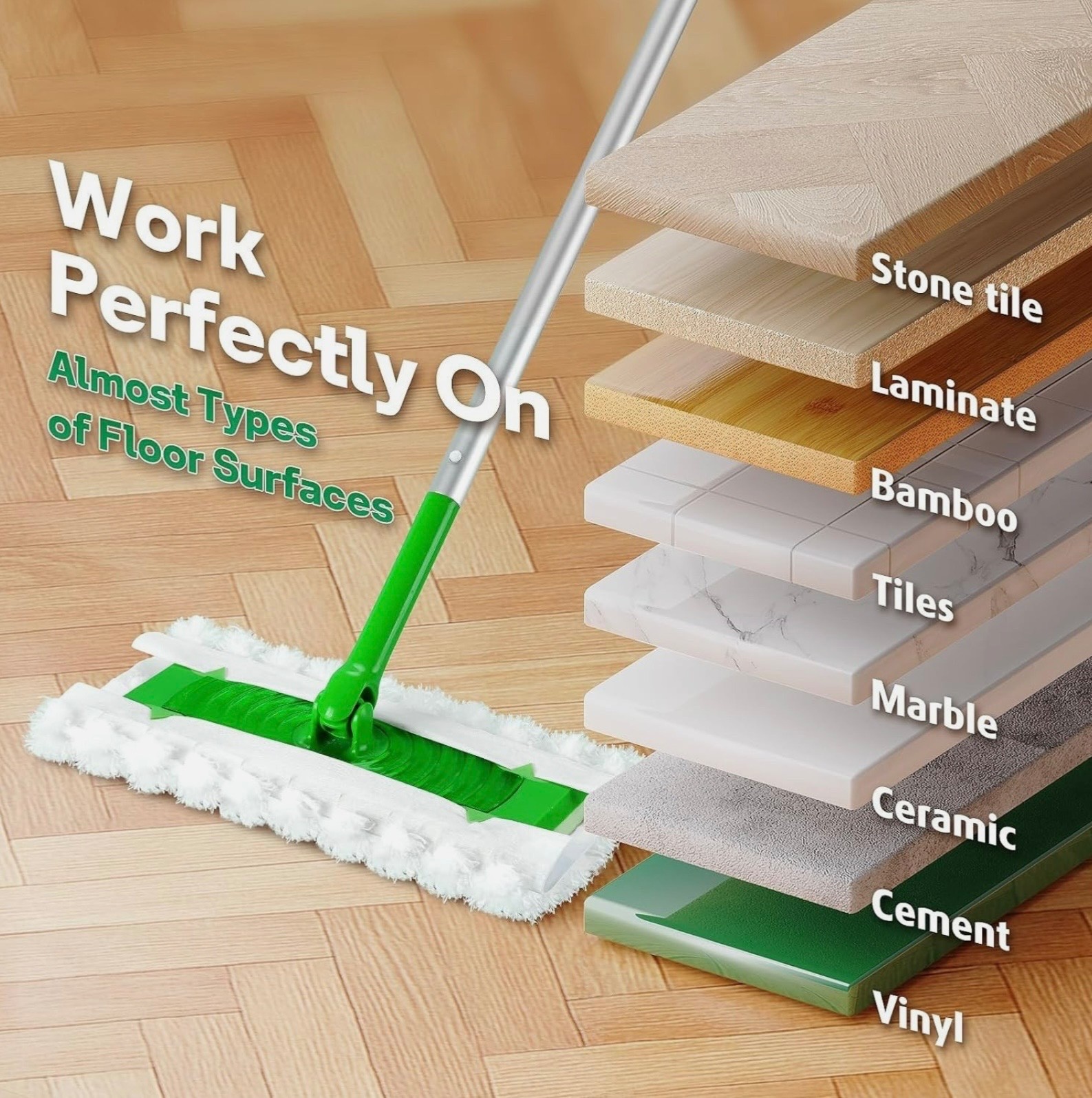 Swiffer Sweep Heavy Duty Dry Sweeping Cloths Refill -100 Count, 2 x 50 🇺🇸