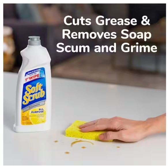 Soft Scrub 36 oz. Commercial All Purpose Lemon Cleaner 3-Pack