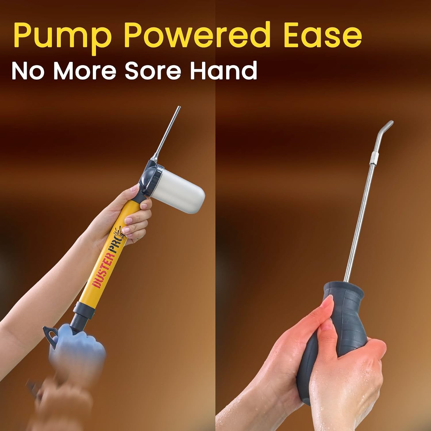 Relime Diatomaceous Earth Powder Duster Adjustable Upto 4 FT, Powder Output