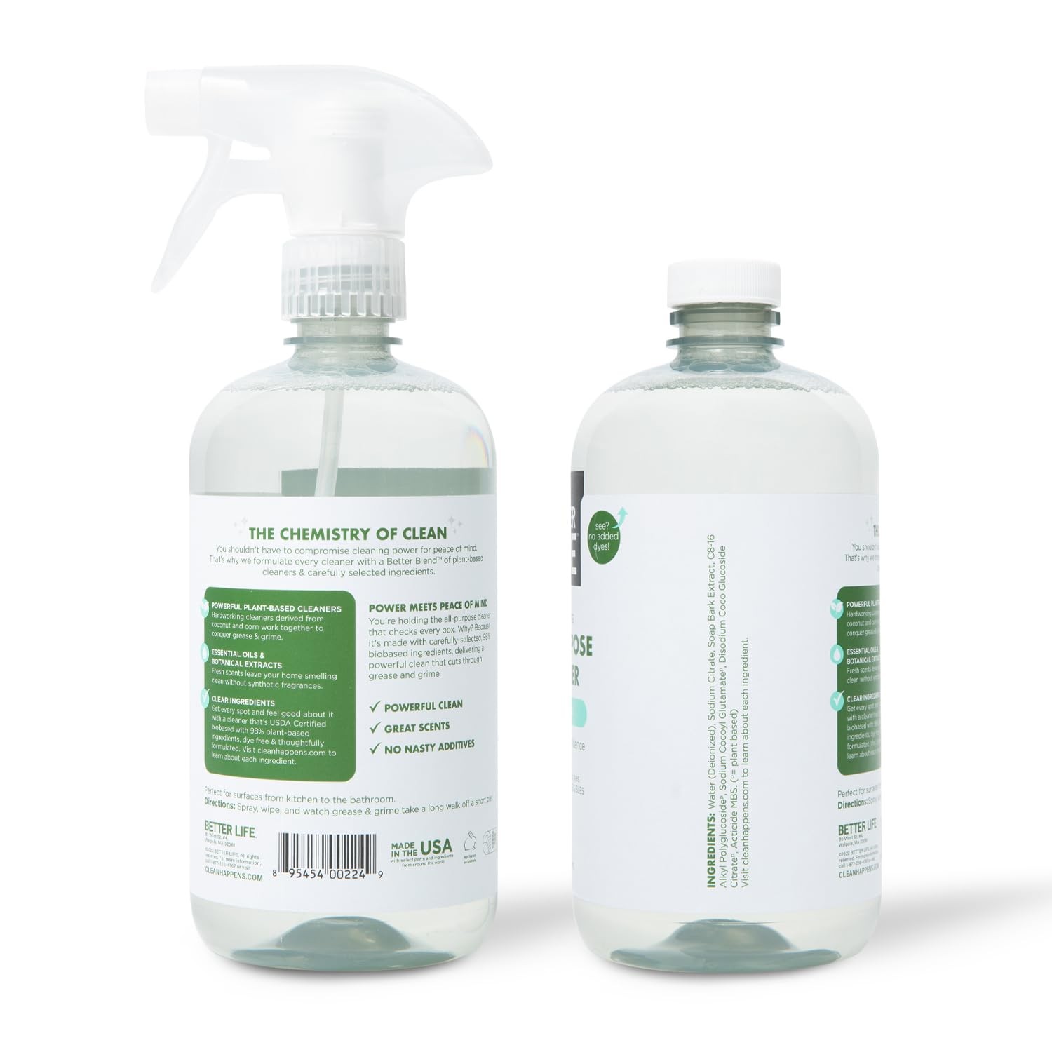 All Purpose Cleaner – Multipurpose Plant Based Home and Kitchen Cleaning Spra…