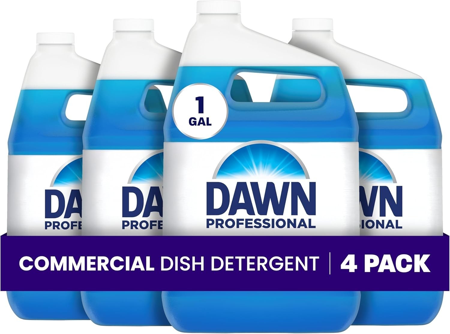 Dawn Professional Pot & Pan Detergent Regular Scent 3.8l Case of 4)