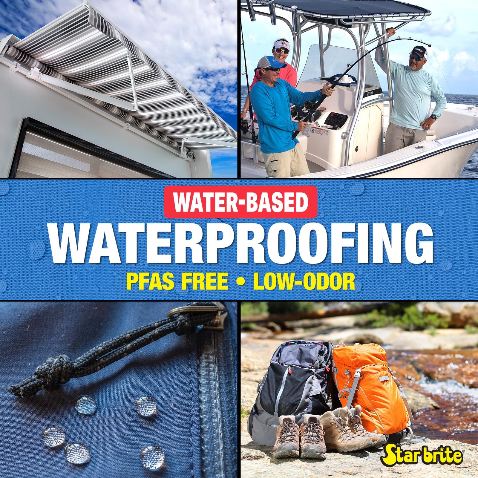 STAR BRITE 22 oz Water Based Waterproofing for Fabric Protection and Care