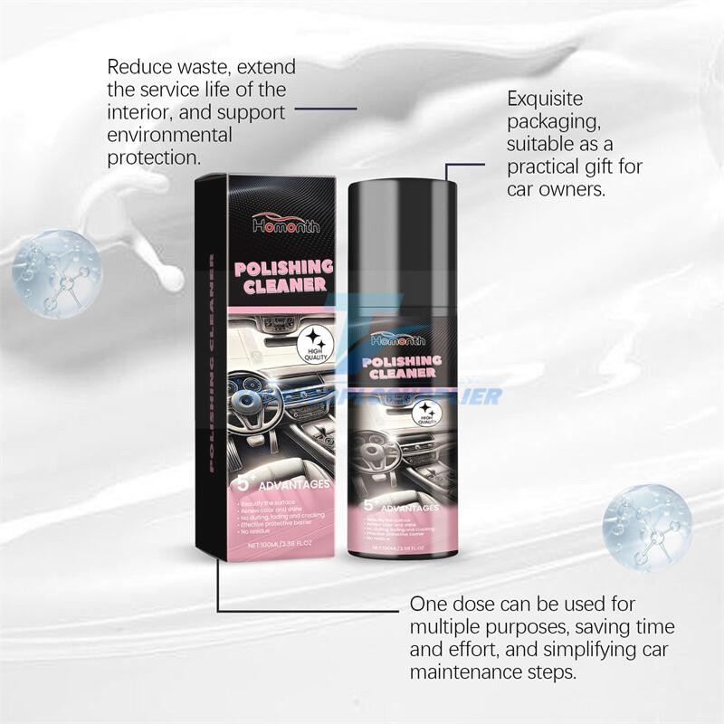 Car Interior Cleaner, Vehicle Interior Polish | Interior Detailer Spray-3PCS