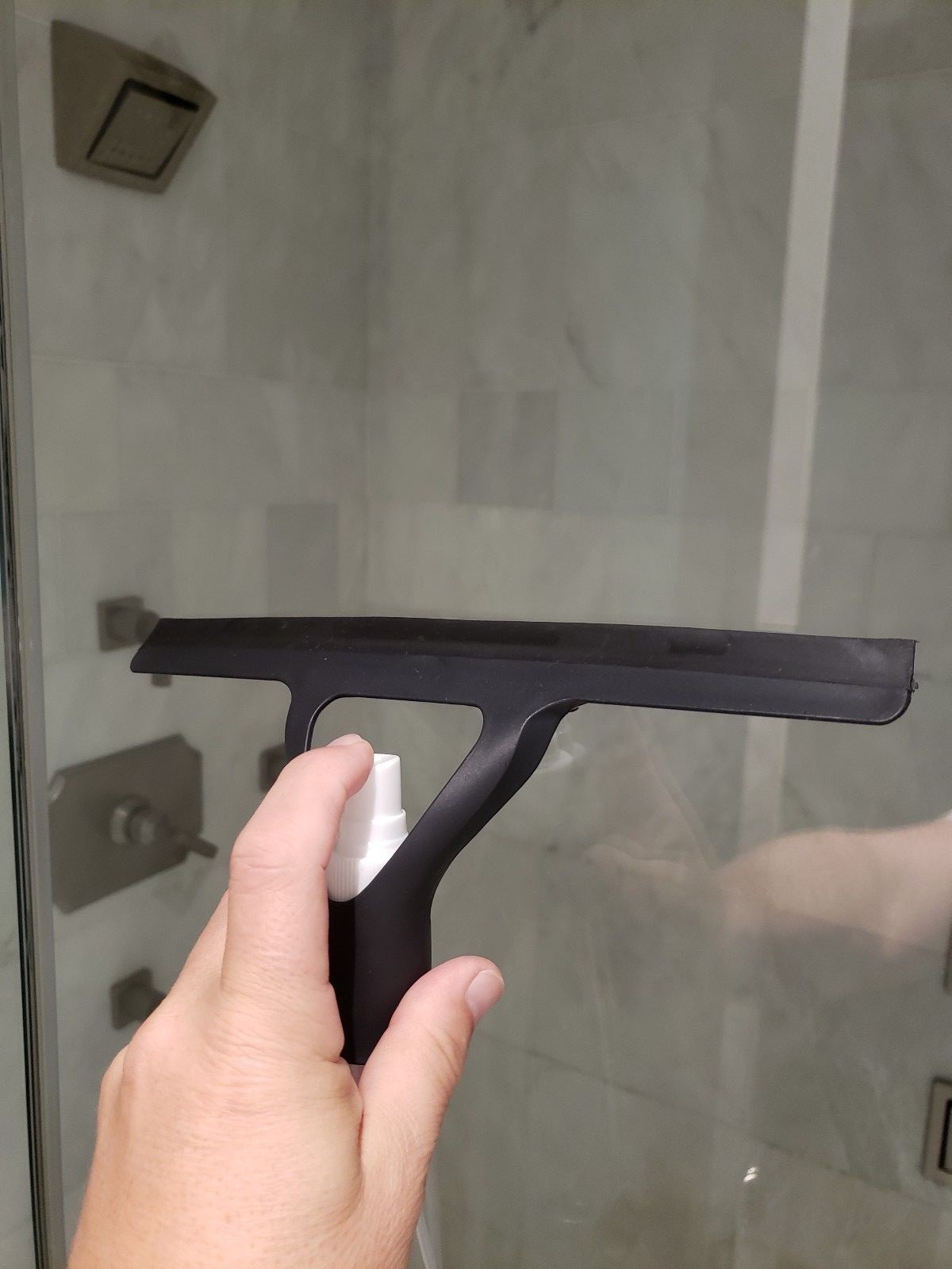3 Piece Set Squeegee with Built In 4 Ounce Spray Bottle Household Multi Purpose