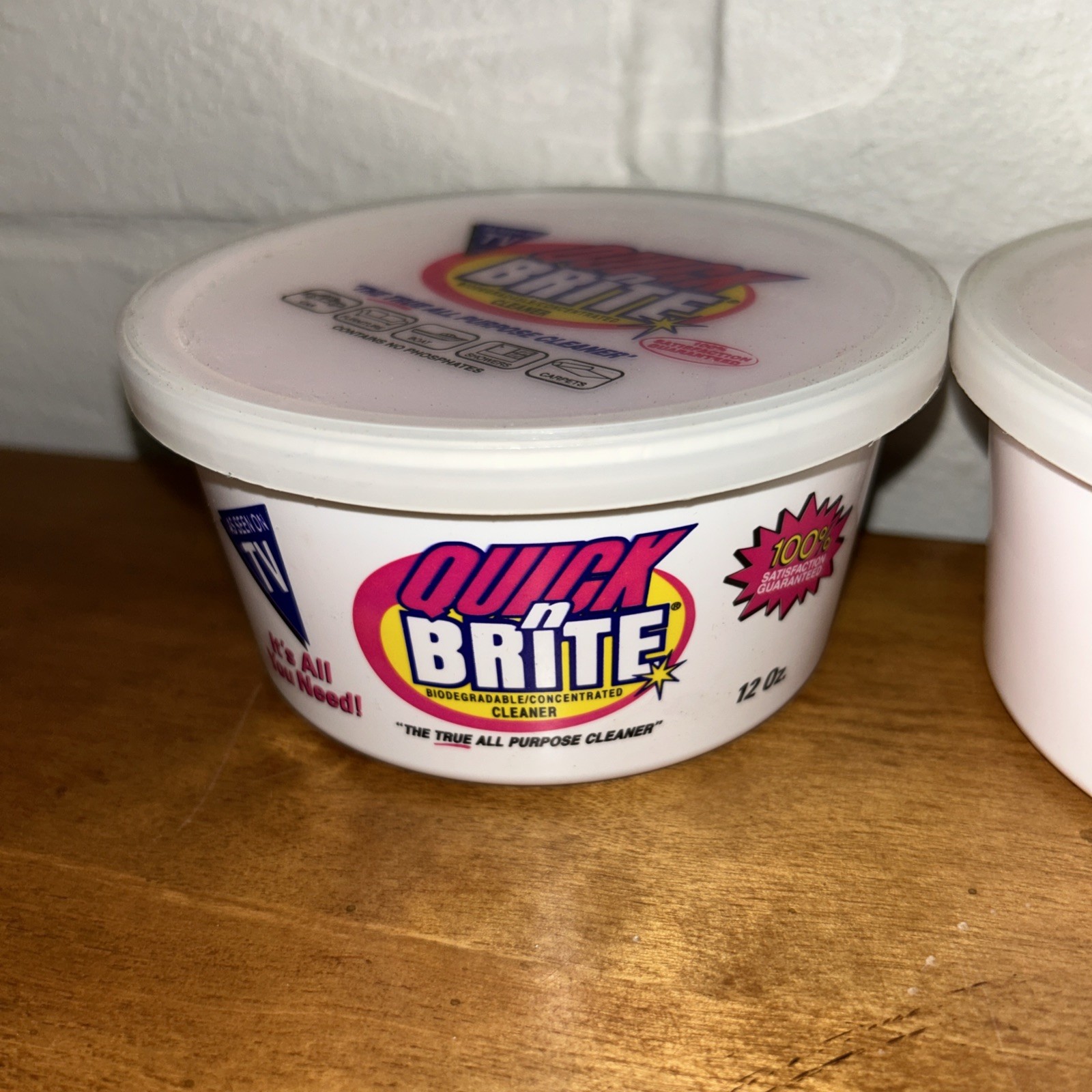 2X Quick ‘n Brite All Purpose Cleaning Paste Miracle Cleaner Tough Stains 12 oz