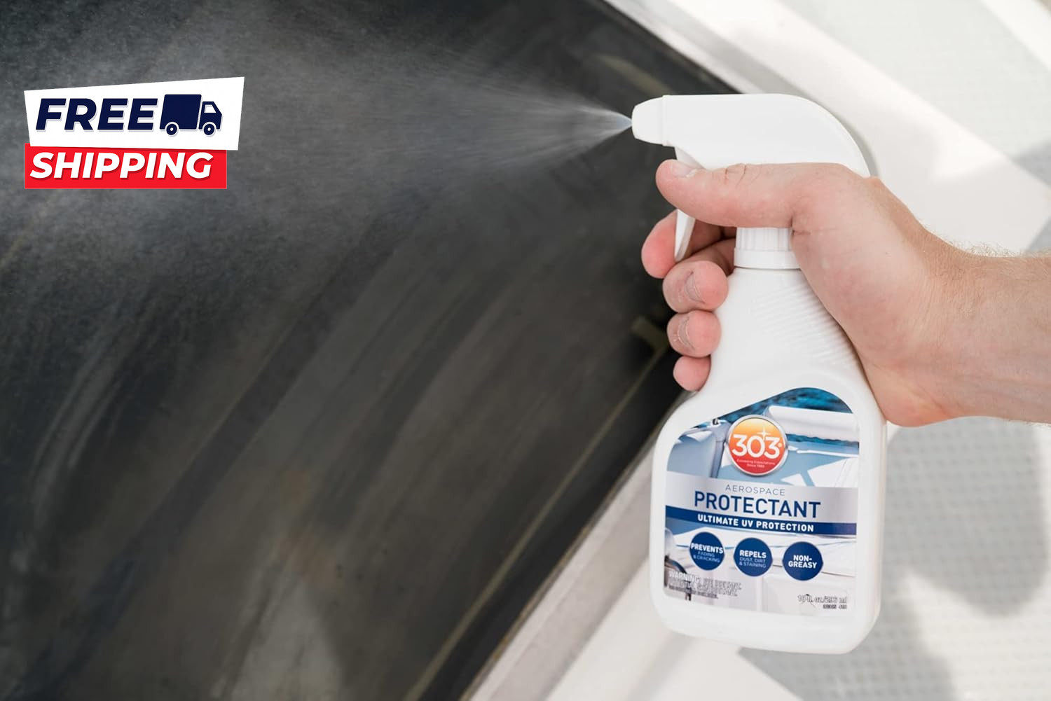 Marine Aerospace Protectant UV Protection Repels Dust Dirt & Staining