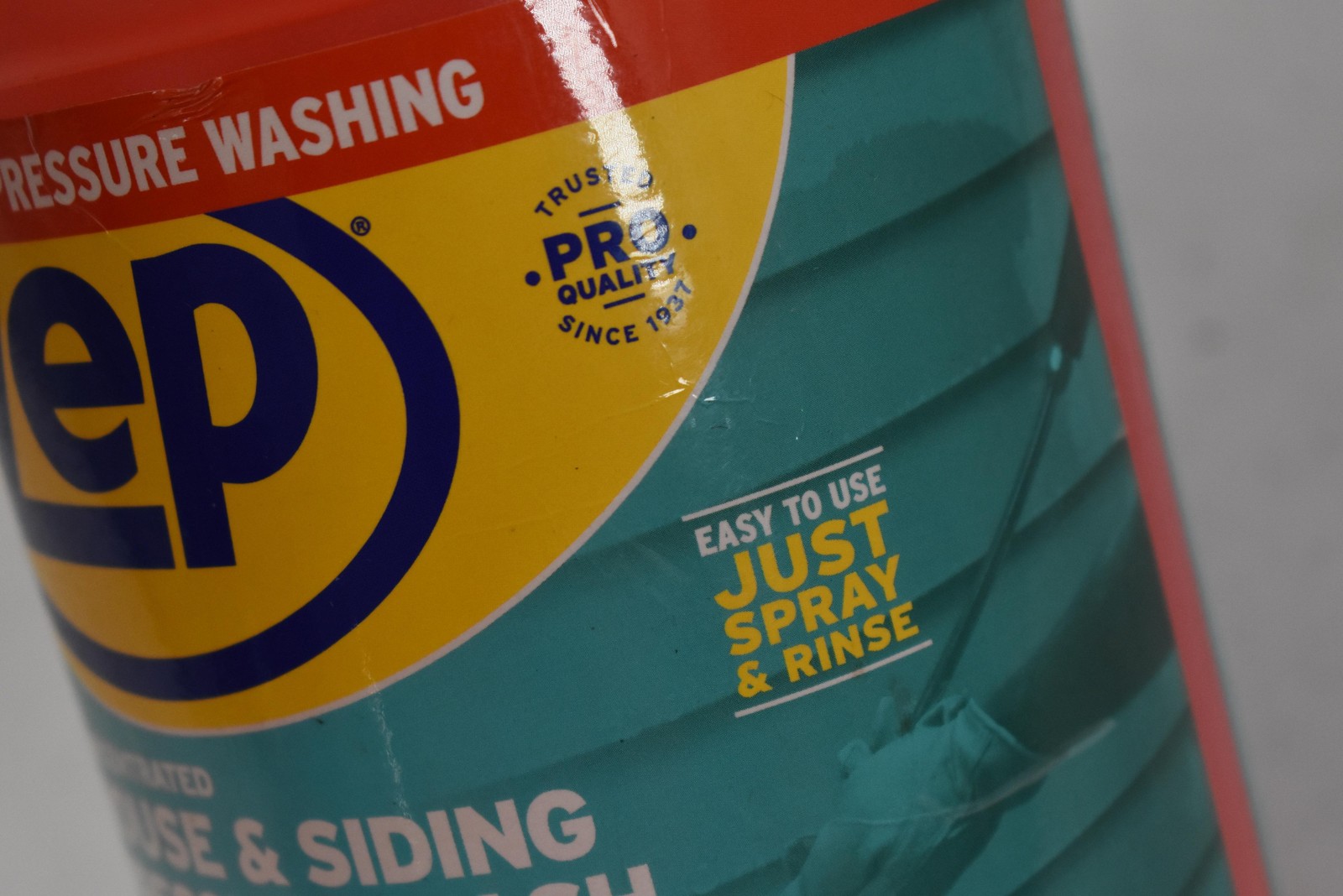 Zep House Siding Pressure Wash Cleaner Concentrate 2 QT Removes Dirt