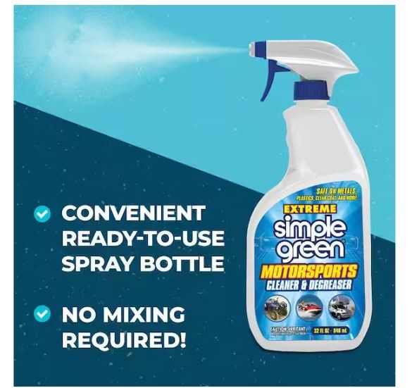 32 oz. Extreme Simple Green Motorsports Cleaner & Heavy-Duty Degreaser
