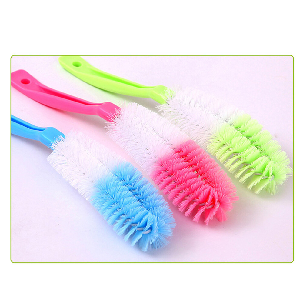 30 .5CM Long Handle Brush Cup Washing Bottle Cleaning Brushes for Bottles