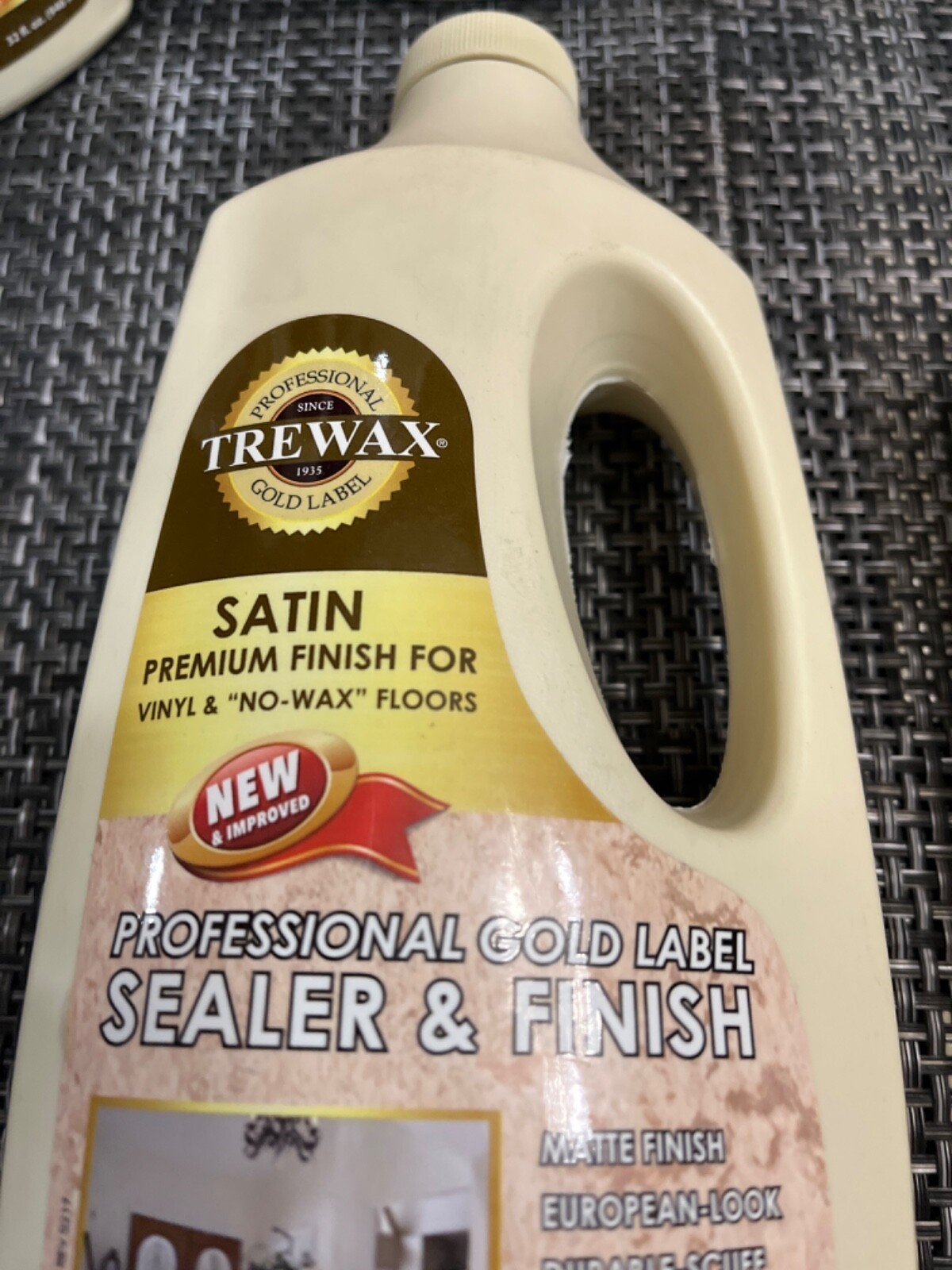 6 QTY! BULK LOT- Trewax 887130027 Satin Carnauba-Based Floor Sealer Wax -NEW