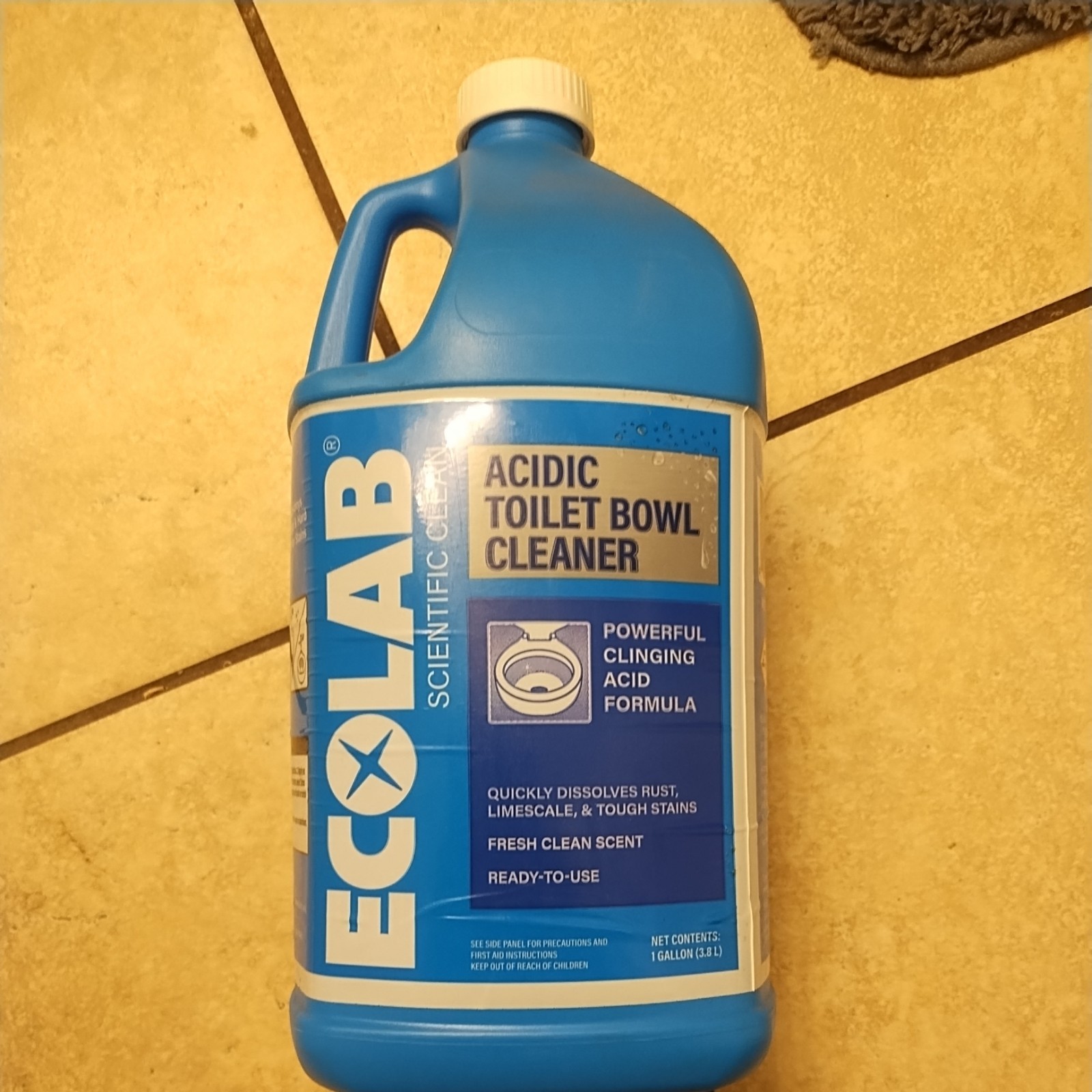 1 Gal. Acidic Toilet Bowl Cleaner and Limescale Remover for Bathroom Toilets and