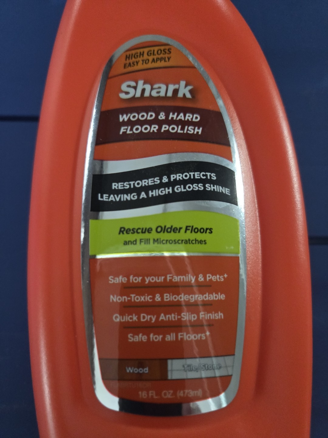 SHARK Wood & Hard Floor Cleaner Wood Floor Polish 28 oz. Discontinued NEW!