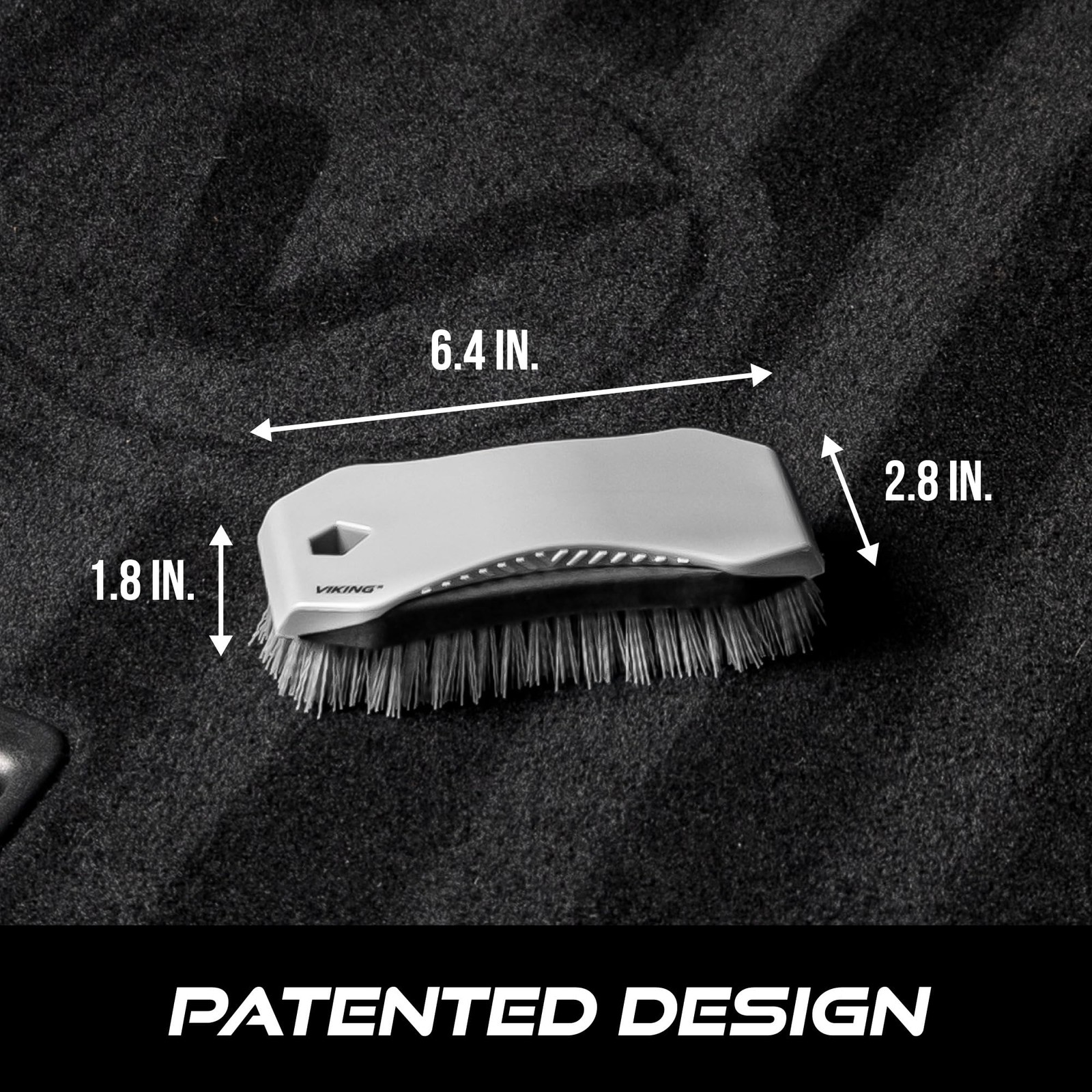 VIKING Carpet Cleaning and Scrub Brush for Floor Mats, Cleaning Brush for Car…