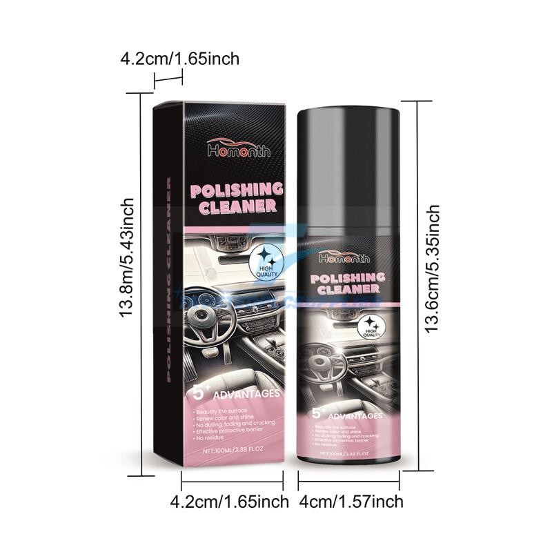 Car Interior Cleaner, Vehicle Interior Polish | Interior Detailer Spray-3PCS
