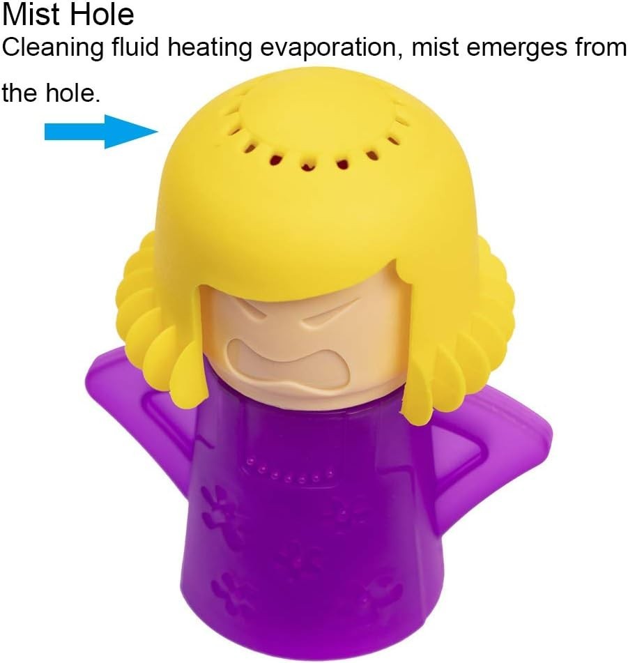 Dishwasher Safe Angry Mom Microwave Cleaner for Effortless Cleaning!