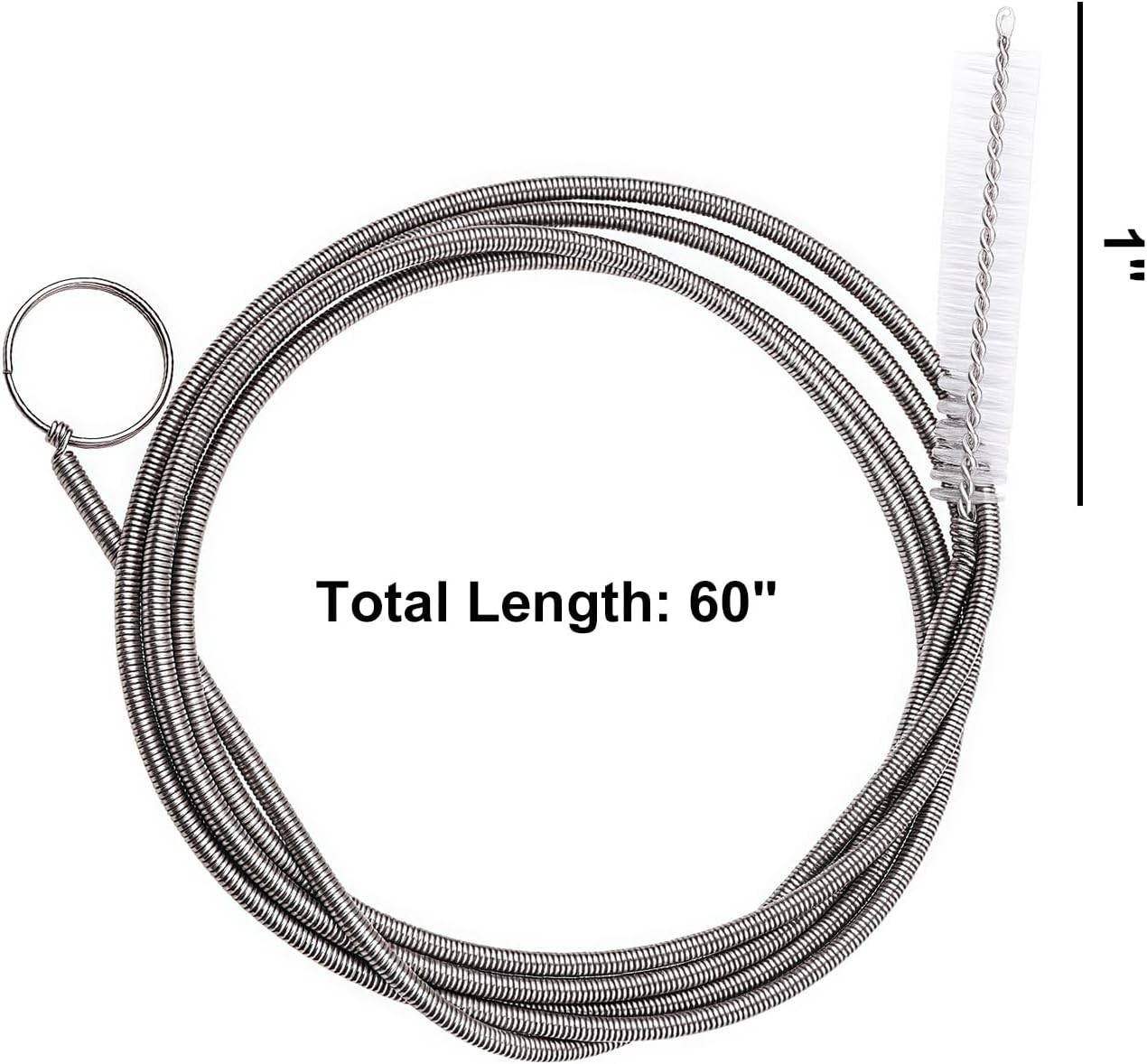 Versatile 60 Inch Drain Brush Tool – Perfect for Kitchen, Fish Tanks & Home Use
