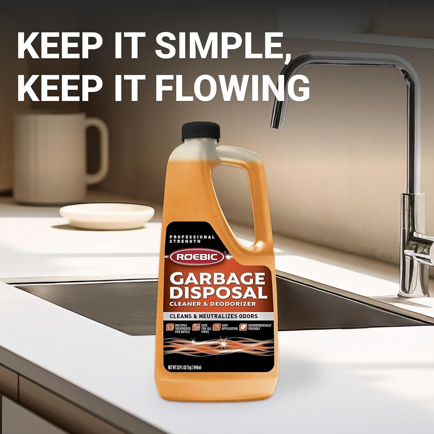 K-27 Eco-Friendly Garbage Disposal Cleaner & Deodorizer