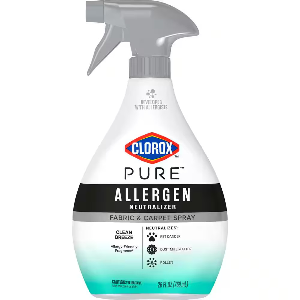 26 Oz. PURE Allergen Neutralizer Clean Breeze Fabric Refresher and Carpet Spray