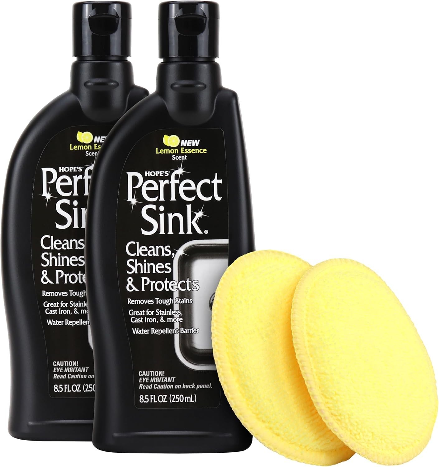 Hope’s Perfect Sink Cleaner & Polish – Restorative Lemon Scent – 2 Pack 8.5 oz