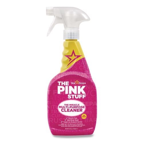 The Pink Stuff Miracle Multi-Purpose Cleaner, Fruity Scent, 25.4 oz Bottle