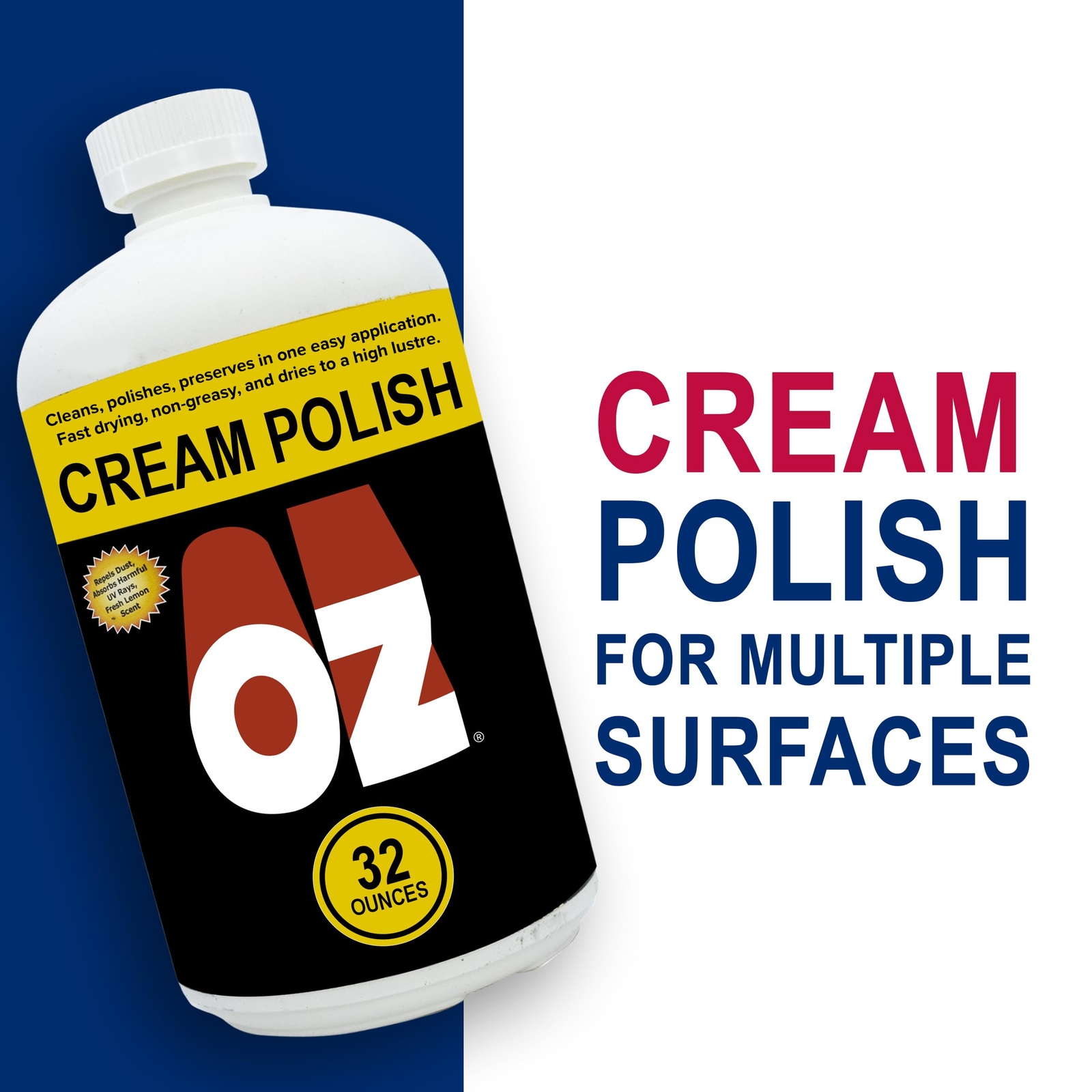 Mohawk Finishing Products 32oz Cream Polish Furniture Cleaner and Protector