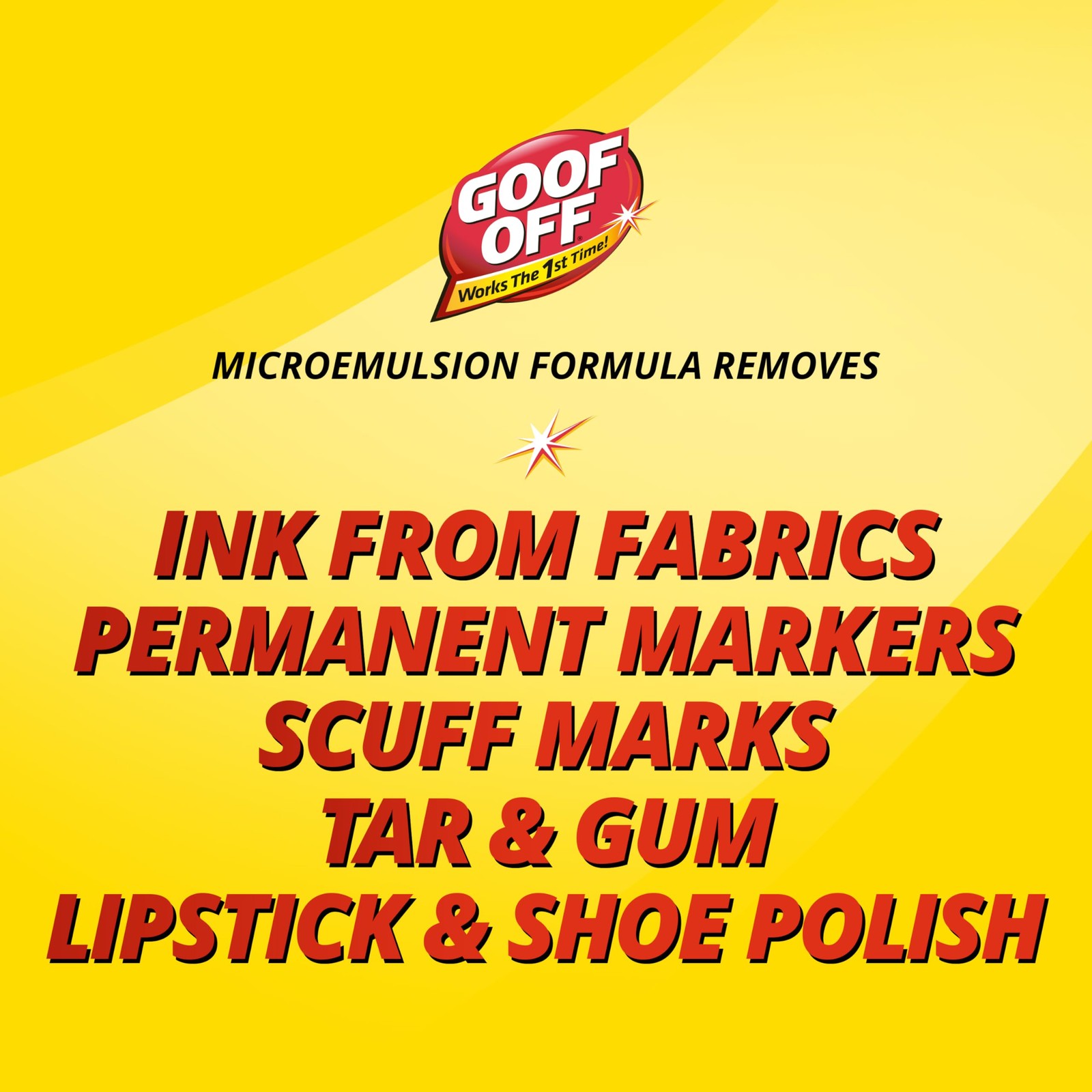 Goof off Marks, Messes & Stains Remover, 8 fl. oz. Spray, Household Surface Safe